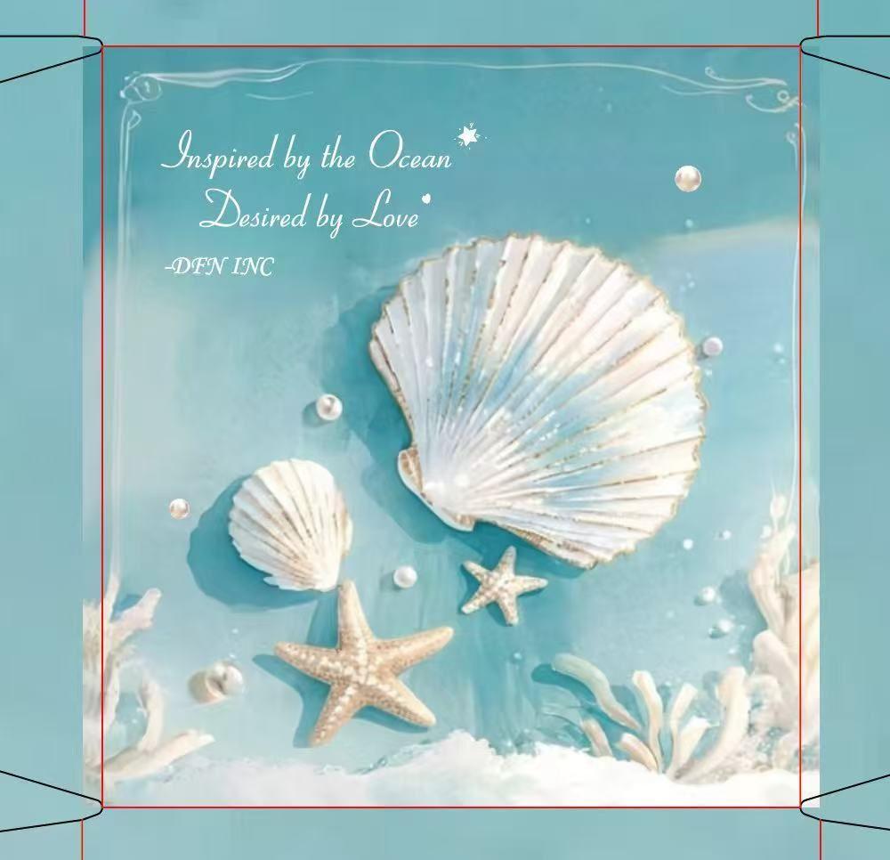 Mieuas Ocean Style Mystery Jewelry Luxury jar set  - Summer Gift Set for Women, Unique Birthday Present with Necklace, Earrings, Rings & bracelets - Perfect for Seaside Enthusiasts