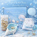Mieuas Ocean Style Mystery Jewelry Luxury jar set  - Summer Gift Set for Women, Unique Birthday Present with Necklace, Earrings, Rings & bracelets - Perfect for Seaside Enthusiasts